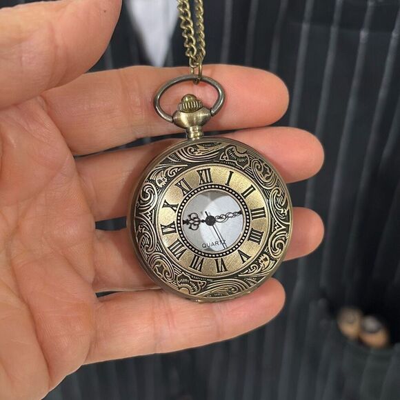 Mens Costume, Masquerade Costume, Mens, Size XL, Zoot Suit with Accessories, New - Picture 3 of 9